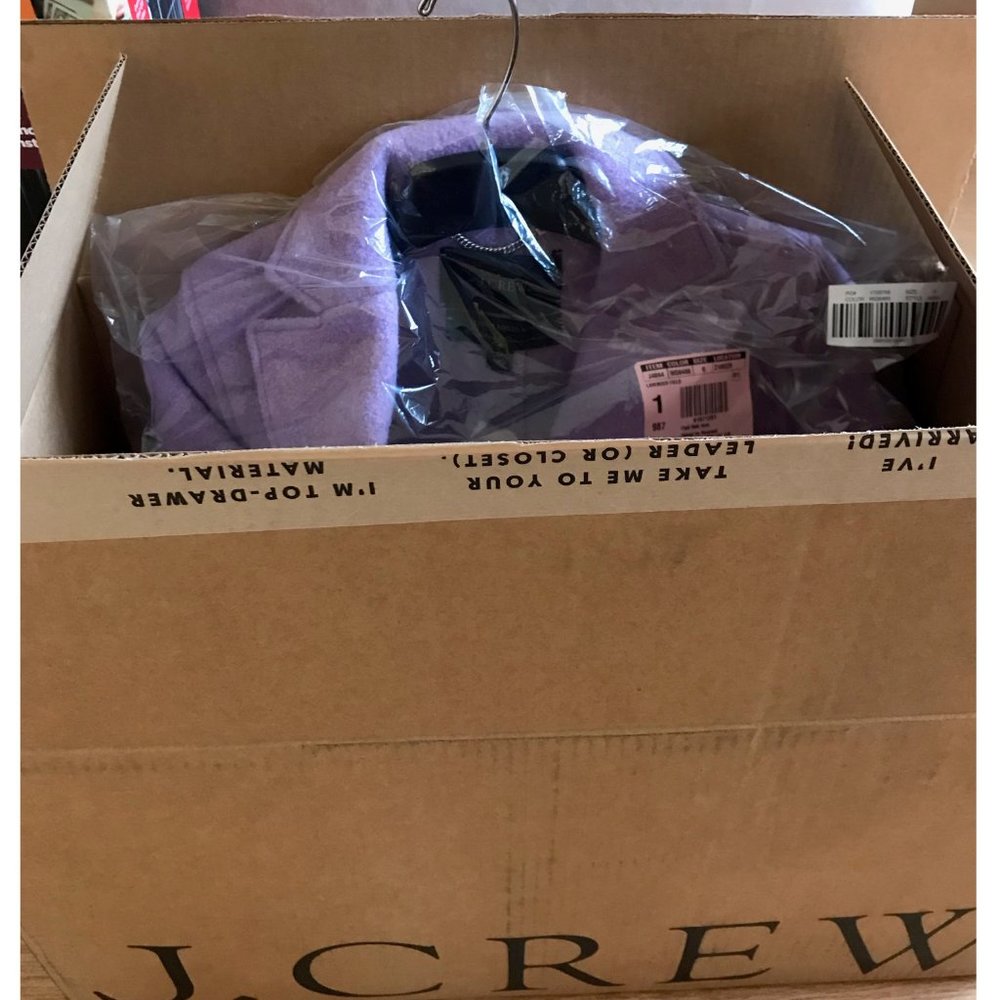 J.Crew Daphne topcoat SAFFRON Size 0 and 12 NWT - Picture 6 of 7